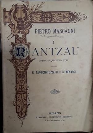 Bild des Verkufers fr [Libretto] I Rantzau. opera in quattro atti zum Verkauf von Paul van Kuik Antiquarian Music