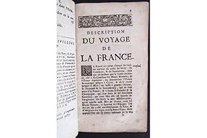 Imagen del vendedor de Le Voyage de France, dress pour la commodit des Franois et Estrangers. Avec une Description des Chemins pour aller et venir par tout le Monde. Trs-ncessaire aux Voyageurs. a la venta por Librairie Le Feu Follet