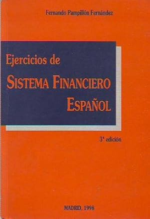 EJERCICIOS DE SISTEMA FINANCIERO ESPAÑOL.