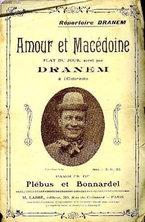 Seller image for AMOUR ET MACEDOINE for sale by Le-Livre