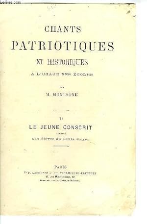 Seller image for CHANTS PATRIOTIQUES ET HISTORIQUES for sale by Le-Livre