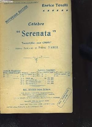 Image du vendeur pour CELEBRE SERENATA mis en vente par Le-Livre