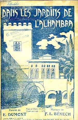 Bild des Verkufers fr DANS LES JARDINS DE L'ALHAMBRA zum Verkauf von Le-Livre