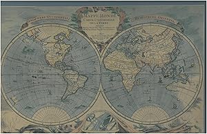 Image du vendeur pour Mappe Monde Carte Universelle de la Terre Drese Sur les Nouvelles Observations de Mrs. de l'Acadmie Royale des Sciences mis en vente par Armadillo Books