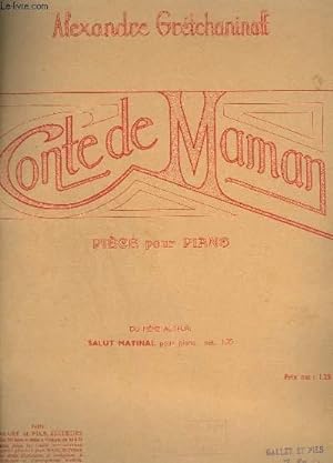 Bild des Verkufers fr CONTE DE MAMAN - PIECE POUR PIANO. zum Verkauf von Le-Livre