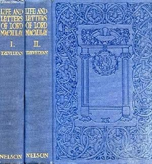 Seller image for LIFE AND LETTERS OF LORD MACAULAY, 2 VOLUMES for sale by Le-Livre