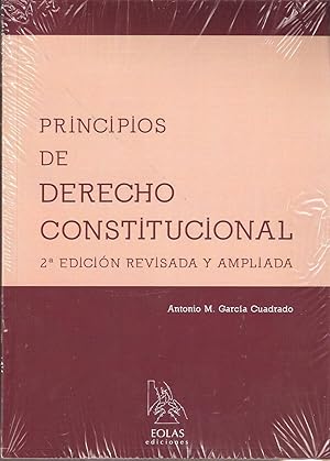 Immagine del venditore per PRINCIPIOS DE DERECHO CONSTITUCIONAL 2 Edicin venduto da TERAN LIBROS