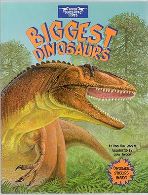 Immagine del venditore per Biggest Dinosaurs venduto da Between the Covers-Rare Books, Inc. ABAA