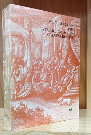 Bild des Verkufers fr Mitteilungen des sterreichischen Staatsarchivs. 26. zum Verkauf von Stephen Peterson, Bookseller