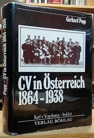 Seller image for CV in sterreich 1864-1938: Organisation, Binnenstruktur und politische Funktion for sale by Stephen Peterson, Bookseller