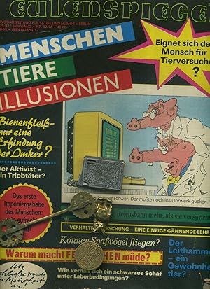 Eulenspiegel. Wochenzeitschrift für Satire und Humor. Vollständiger ? 35 / 43 Jahrgang 1988 , 52 ...