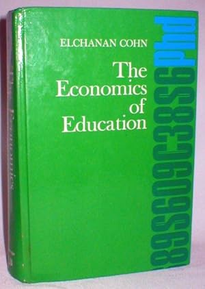 Seller image for The Economics of Education for sale by Dave Shoots, Bookseller