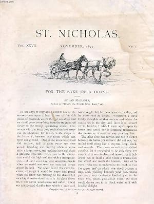 Seller image for St. NICHOLAS, VOL. XXVII, N 1, NOV. 1899, CONDUCTED BY MARY MAPES-DODGE for sale by Le-Livre