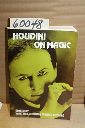 Imagen del vendedor de Houdini on Magic a la venta por Princeton Antiques Bookshop
