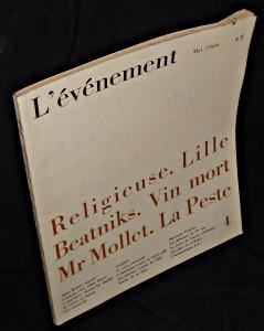 Seller image for L'vnement. Mai 1966. N4 for sale by Abraxas-libris