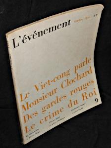 Seller image for L'vnement. Octobre 1966. N9 for sale by Abraxas-libris
