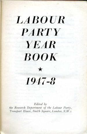 Labour Party Year Book 1947-8