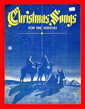 Christmas Songs For the Kiddies / 1950's Vintage Sheet Music and Lyrics. Christmas Ephemera.