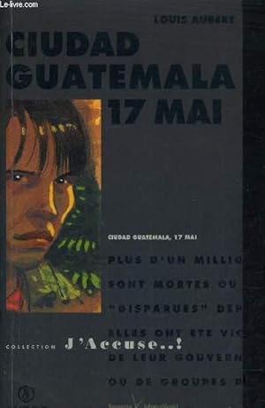 Bild des Verkufers fr CIUDAD GUATEMALA 17 MAI. zum Verkauf von Le-Livre