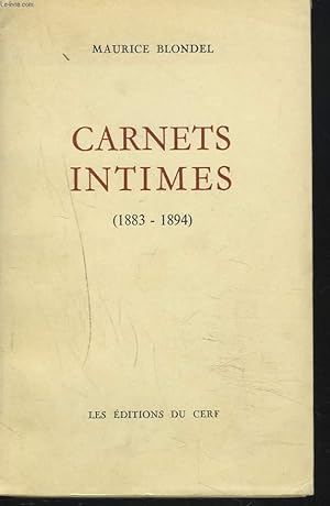 Imagen del vendedor de CARNETS INTIMES (1883-1894) a la venta por Le-Livre