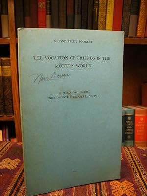 The Vocation of Friends in the Modern World - Second Study Booklet