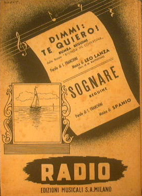 Immagine del venditore per Dimmi Te Quiero ( rumba beguine ) - Sognare ( beguine ) venduto da Antica Libreria Srl