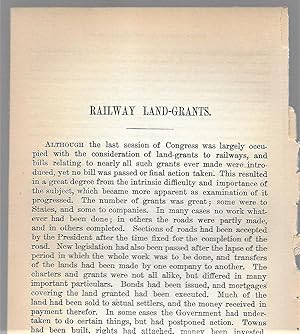Seller image for Railway Land Grants for sale by Legacy Books II