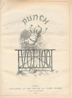 Image du vendeur pour Punch, Or the London Charivari. January - June 1891. Volume 100 mis en vente par Barter Books Ltd