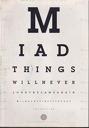 Bild des Verkufers fr M. I. A. D. Things Will Never Look the Same Again zum Verkauf von Jonathan Grobe Books