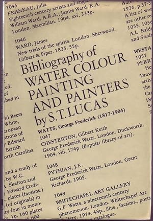 Immagine del venditore per Bibliography Of Water Colour Painting And Painters. venduto da Time Booksellers