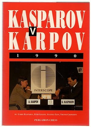 Image du vendeur pour Kasparov vs. Karpov 1990 mis en vente par Michael Moons Bookshop, PBFA