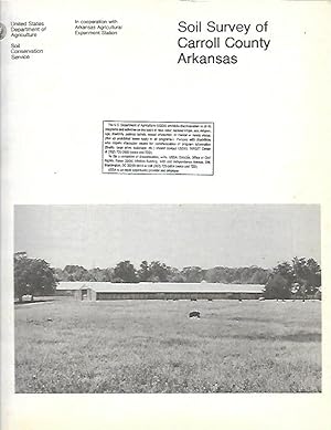 Soil Survey Carroll County, Arkansas