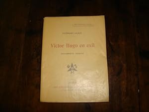 Bild des Verkufers fr Victor Hugo en exil. Documents indits zum Verkauf von Tir  Part