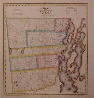 Image du vendeur pour Map of the County of Clinton mis en vente par Argosy Book Store, ABAA, ILAB