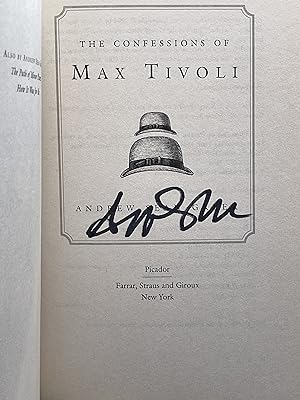 Imagen del vendedor de THE CONFESSIONS OF MAX TIVOLI . a la venta por Bookfever, IOBA  (Volk & Iiams)
