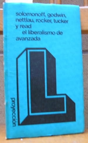 Imagen del vendedor de EL LIBERALISMO DE AVANZADA a la venta por LLIBRES del SENDERI