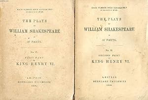 Bild des Verkufers fr FIRST, SECOND & THIRD PART OF KING HENRY VI (THE PLAYS OF WILLIAM SHAKESPEARE, N 17, 18, 19) zum Verkauf von Le-Livre