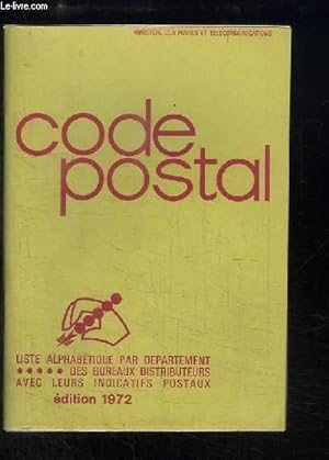 Seller image for Code Postal 1972 for sale by Le-Livre