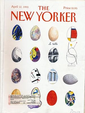 Seller image for The New Yorker: April 12, 1993 for sale by Good Books In The Woods