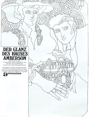 Bild des Verkufers fr Der Glanz des Hauses Amberson [The Magnificent Ambersons] (Original poster for the 1942 film) zum Verkauf von Royal Books, Inc., ABAA