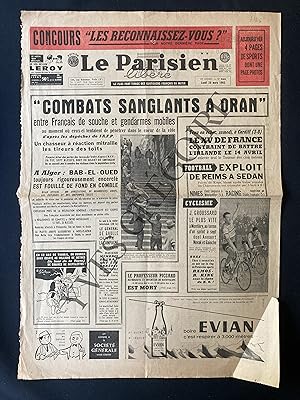 LE PARISIEN LIBERE-N°5462-LUNDI 26 MARS 1962