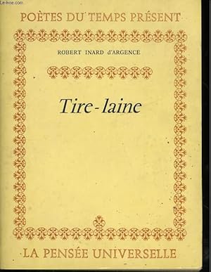 Imagen del vendedor de TIRE-LAINE a la venta por Le-Livre