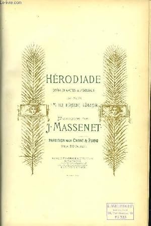 Seller image for HERODIADE for sale by Le-Livre