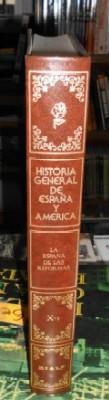 Seller image for HISTORIA GENERAL DE ESPAA Y AMRICA. TOMO X-1. LA ESPAA DE LAS REFORMAS. HASTA EL FINAL for sale by Librera Raimundo