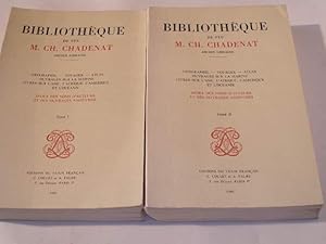 Image du vendeur pour BIBLIOTHEQUE DE FEU M. CH. CHADENAT , ANCIEN LIBRAIRE : GEOGRAPHIE - VOYAGES - ATLAS - OUVRAGES SUR LA MARINE - LIVRES SUR L' ASIE , L' AFRIQUE , L' AMERIQUE ET l' OCEANIE , INDEX DES NOMS D' AUTEURS ET DES OUVRAGES ANONYMES mis en vente par LIBRAIRIE PHILIPPE  BERTRANDY