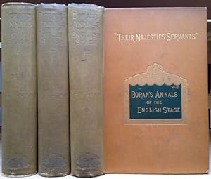 Immagine del venditore per ANNALS OF THE ENGLISH STAGE: From Thomas to Edmund Kean (Three Volume Set) "With Fifty Copperplate Portraits and Eighty Wood Engravings". venduto da Chaucer Bookshop ABA ILAB