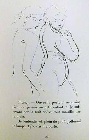 Seller image for ODES ANACRONTIQUES. Traduction de Leconte de Lisle. Lithographies originales de Andr Derain. for sale by Librairie de l'Univers