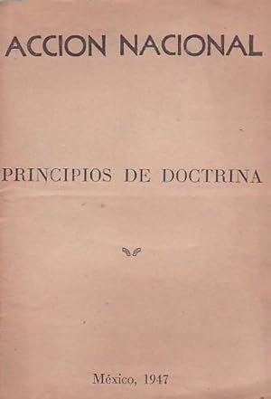 PRINCIPIOS DE DOCTRINA.