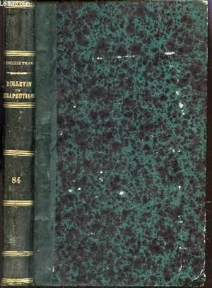 Seller image for BULLETIN GENERAL DE THERAPEUTIQUE MEDICALE ET CHIRURGICALE - RECUEIL PRATIQUE PUBLIE LES DOCTEURSD FELIC BRICHETEAU ET A. GAUCHET / ANNEE 1873. for sale by Le-Livre