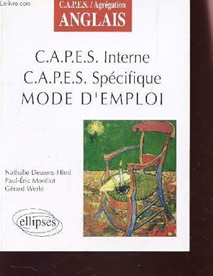 Image du vendeur pour CAPES INTERNE - CAPES SPECIFIQUE : MODE D'EMPLOI / COLLECTION CAPES - AGRAGATION ANGLAIS. mis en vente par Le-Livre